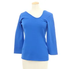 【中古】イッセイミヤケ ISSEY MIYAKE 2024年春夏 MELLOW STRETCH カットソー ブルー【サイズ表記なし（L位）】【レディース】のサムネイル