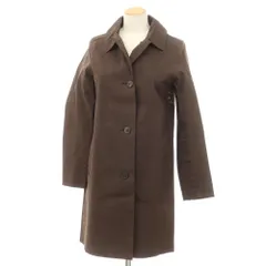 【中古】マッキントッシュ Mackintosh ゴム引きコットン ステンカラーコート ブラウン【サイズ34】【レディース】のサムネイル