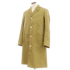 【中古】ミリタリー MILITARY イギリス軍 コットン ロングコート カーキベージュ【サイズ190/100  (L位)】【メンズ】のサムネイル