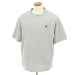 【中古】カルバンクラインジーンズ Calvin klein Jeans コットン クルーネック 半袖Ｔシャツ グレー【サイズM】【メンズ】のサムネイル