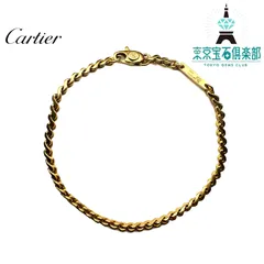 Cartier 750 ヴィンテージ　スクリュー　ブレスレットのサムネイル