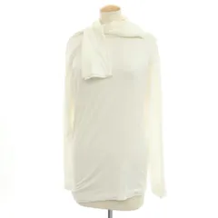 【中古】イッセイミヤケ ISSEY MIYAKE 2024年秋冬 WIND SMOOTH JERSEY TOP カットソー ホワイト【サイズ表記なし（L位）】【レディース】のサムネイル