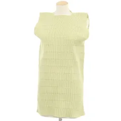 【中古】プリーツプリーズ PLEATS PLEASE ポリエステル系 プリーツ ニットベスト ピスタチオグリーン【サイズ表記なし（L位）】【レディース】のサムネイル