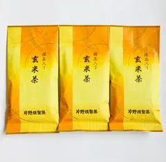 抹茶入り玄米茶 知覧茶　100g×3のサムネイル