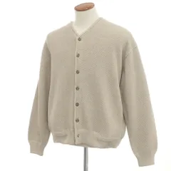 【中古】クレプスキュール crepuscule コットン系 カーディガン ベージュ【サイズ表記なし（M位）】【メンズ】のサムネイル