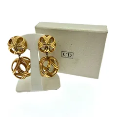 クリスチャンディオール Christian Dior イヤリング ゲージ 鳥かご 球体 ♯1073014124のサムネイル
