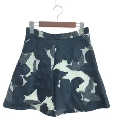 Chloe クロエ 花柄スカート サイズ:36(1) シルク混    ネイビー レディース / 240001214227のサムネイル
