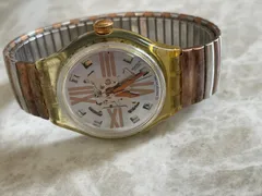 【稼働】SwatchCOPPERRUSH SAK107機械式 スケルトン　自動巻きヴィンテージウォッチのサムネイル