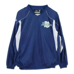 ミズノ (MEN - L) ポリ ロゴ Vネック WIND AND WISH トップス ウィンドブレーカーのサムネイル