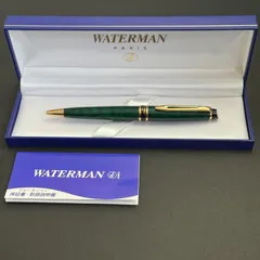 WATERMAN ウォーターマン エキスパート マーブルグリーン GT ボールペン WATERMAN EXPERT 【箱付／廃盤希少品】管理S134のサムネイル