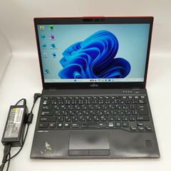 軽量薄型✨設定済ですぐに使える赤ノートパソコン✨メモリ8GBSSDで快適