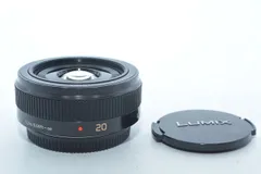 【極上品】 パナソニック Panasonic ルミックス G 20mm/F1.7 II ASPH. ブラック H-H020A-K 　マイクロフォーサーズ用9323のサムネイル