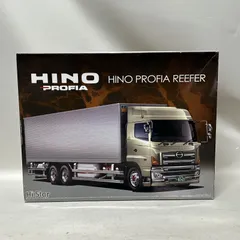 [浜館42-1521] アオシマ 日野 プロフィア冷凍車 ヘビーフレイトシリーズ No.06 1/32スケールプラモデル 《未組み立て》 [中古品]のサムネイル