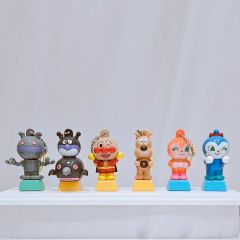 希少品 アンパンマン クリア キーホルダー 5個セット 1997年 未使用