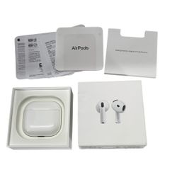 新品未開封】アップル MXP63J/A AirPods 4 ワイヤレスイヤホン - メルカリ