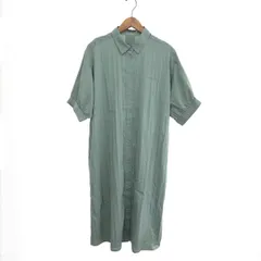 L'EQUIPE YOSHIE INABA レキップヨシエイナバ ワッシャーワンピース サイズ:38 シワ加工/定価41800円 24SS   カーキ レディース / 240001214246のサムネイル