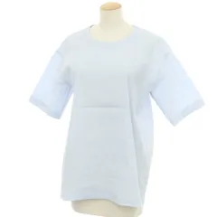 【中古】イッセイミヤケ ISSEY MIYAKE 2025年春夏 ナイロン系 クルーネック 半袖カットソー ライトブルー【サイズ表記なし（L位）】【レディース】のサムネイル