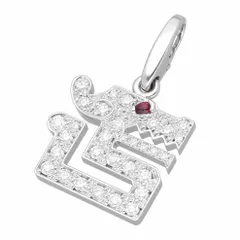 Cartier カルティエ ダイヤモンド ルビー ドラゴン チャーム B3009700 750 K18 WG ホワイトゴールド【送料無料】トップ ペンダント【中古】TMR2606230004のサムネイル