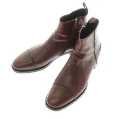 【中古】セルジオロッシ Sergio Rossi サイドジップ ブーツ ブラウン【サイズ6 1/2】【メンズ】のサムネイル