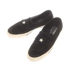 【中古】ネクサスセブン NEXUSVII × CONVERSE ADDICT One Star Loafer スエード スニーカー ブラック【サイズ27】【メンズ】のサムネイル
