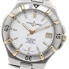 訳あり ユリス・ナルダン Ulysse Nardin 134-26 アクア デイト 自動巻き メンズ _938938のサムネイル