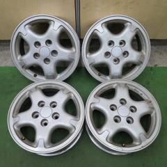 シ*】様 マツダデミオ純正ホイール 15×6J+45 PCD100 4Hハブ径5 - メルカリ