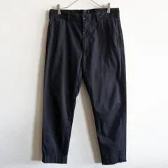 【雰囲気抜群】Engineered Garments【Cinch Pants】34 ダークネイビーコットンパンツ エンジニアードガーメンツ  s2607039のサムネイル