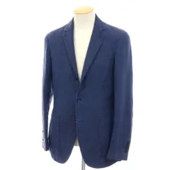 【中古】ベルベスト Belvest BEAMS F別注 ナイロンリネン 3B カジュアルジャケット ネイビー【サイズ44】【メンズ】のサムネイル
