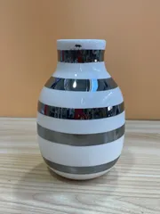 KAHLER Omaggio オマジオ　フラワーベース　シルバーのサムネイル