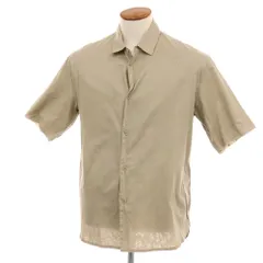 【中古】スティルバイハンド STILL BY HAND コットン 半袖シャツ ベージュ【サイズ48】【メンズ】のサムネイル