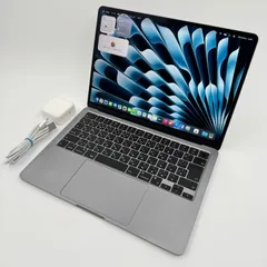 【送料無料】Apple MacBook Air 13(2022, A2681) M2 / RAM 16GB / SSD 512GB / スペースグレー / 充放電回数 : 290 [MC216]のサムネイル