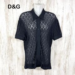 D&G DOLCE&GABBANA ドルチェアンドガッバーナ 花柄 総レース ブラウス