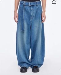 DNSR カーブデニムパンツ ダークブルー 【新品未使用】 | Mercari