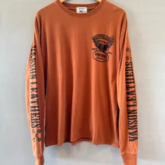 vanson バンソン グラフィックロングTシャツ ロンTee L/S 長袖 ブラウン 茶 メンズ XXLサイズのサムネイル