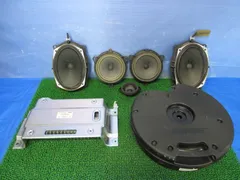 ★SFC7612/音出しOK 日産 エルグランド TE52 PE52 E52 純正 BOSE ボーズ スピーカー アンプ サブウーハー サブウーファー セット 28060 1JB0Bのサムネイル