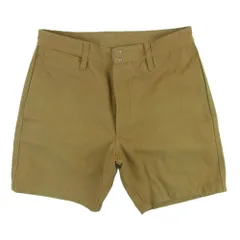 VISVIM ビズビム 19SS 0119105008017 19SS PASTORAL SHORTS コットンキャンバス パストラル ショーツ ハーフ ショート パンツ カーキ系 カーキベージュ系 1【中古】のサムネイル