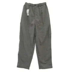 SOPHNET. ソフネット SPNT-260030 TROPICAL CHECK TAPERED BOLD PANTS HOUNDS TOOTH 2 トロピカル チェック テーパード パンツ ブラック系 ホワイト系 2【極上美品】【中古】のサムネイル