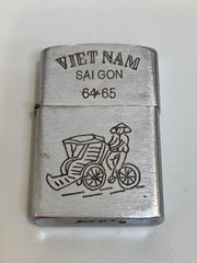 ベトナムZIPPO】本物 1968年製ベトナムジッポー「ウーマン＆ドッグ