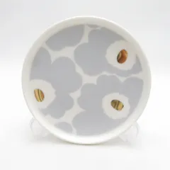 marimekko マリメッコ ウニッコ アイシーグレー×ゴールド 小皿 プレート 金 北欧 フィンランド SU14782D2 のサムネイル