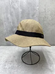 ORCIVAL オーシバル ラフィアライクナチュラルハット 麦わら帽子 ハット /ベージュ ■◆ レディースのサムネイル