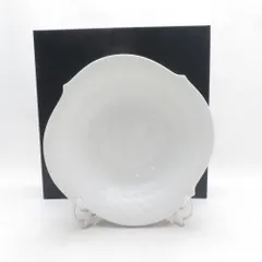 未使用 MEISSEN マイセン 波の戯れ ホワイト 29439 サラダディッシュ SU14745V2 のサムネイル