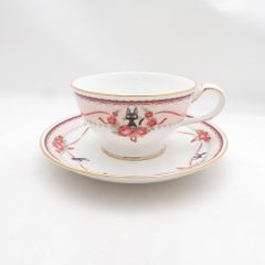 フランス サルグミンヌ ミントン 235 カップ&ソーサー ピンク 管理番号