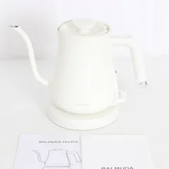 【美品】BALMUDA The Pot K07A-WH ホワイト 電気ケトル バルミューダ ザ ポット 本体のサムネイル