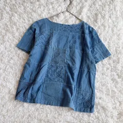 45R 45rpm藍染パッチワークトップス　Tシャツ　カットソー　上着 2026年最新】45rpm パッチワークの人気アイテム - メルカリ