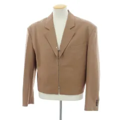 【中古】アンブッシュ AMBUSH ウール ジップアップ カジュアルジャケット ブラウンベージュ系【サイズ1】【メンズ】のサムネイル