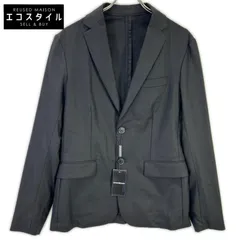 EMPORIOARMANI　エンポリオアルマーニ　ブラック ウール 2Bテーラードジャケット　46のサムネイル
