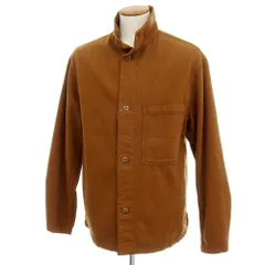 【中古】ルメール LEMAIRE ツイルコットン スタンドカラー ワークジャケット ブラウン【サイズ48】【メンズ】のサムネイル