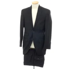 【中古】ハケットロンドン HACKETT LONDON FOUR SEASONS Super130’S ウール 2つボタンスーツ ブラック【サイズ上UK36/下30】【メンズ】のサムネイル