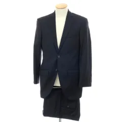 【中古】ハケットロンドン HACKETT LONDON FOUR SEASONS Super130’S ウール 2つボタンスーツ ネイビー【サイズ上UK36/下30】【メンズ】のサムネイル