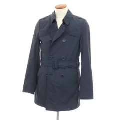【中古】ヘルノ Herno ナイロン トレンチコート ネイビー【サイズ46】【メンズ】のサムネイル